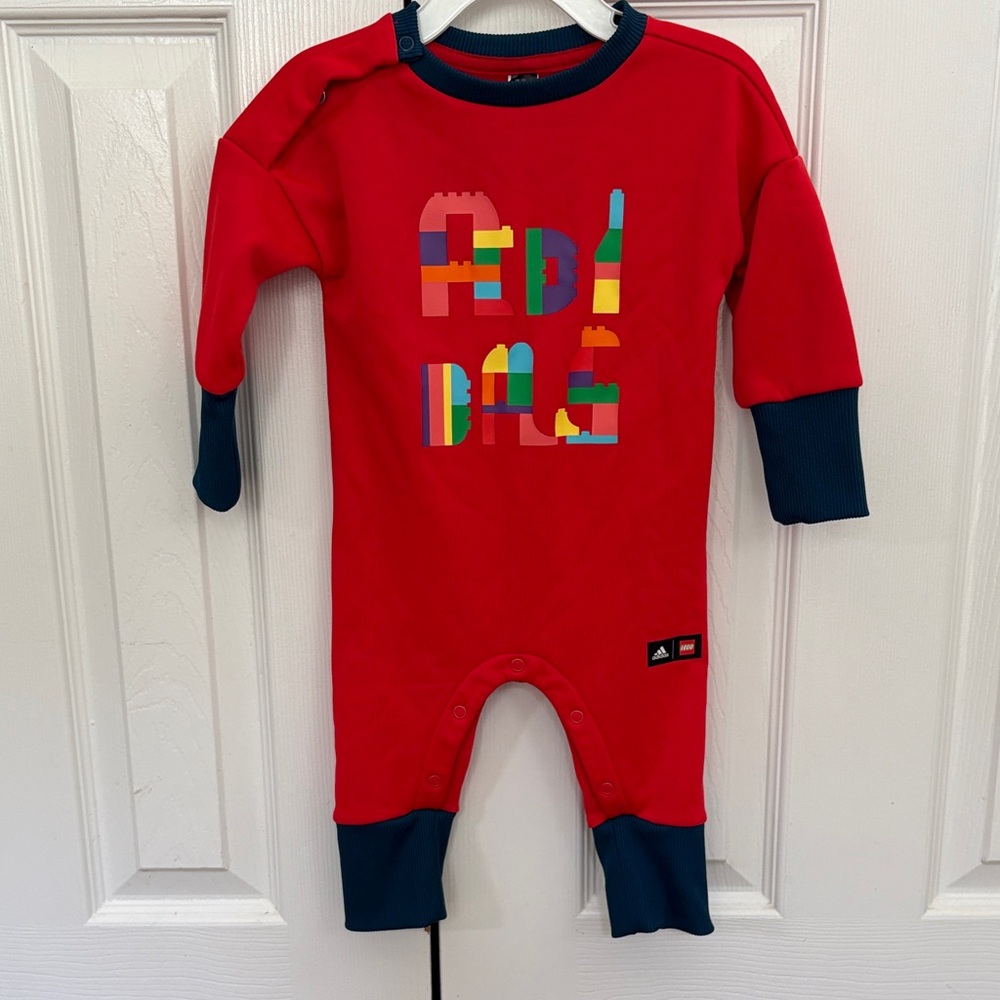 Adidas/Lego Baby One Piece Outfit